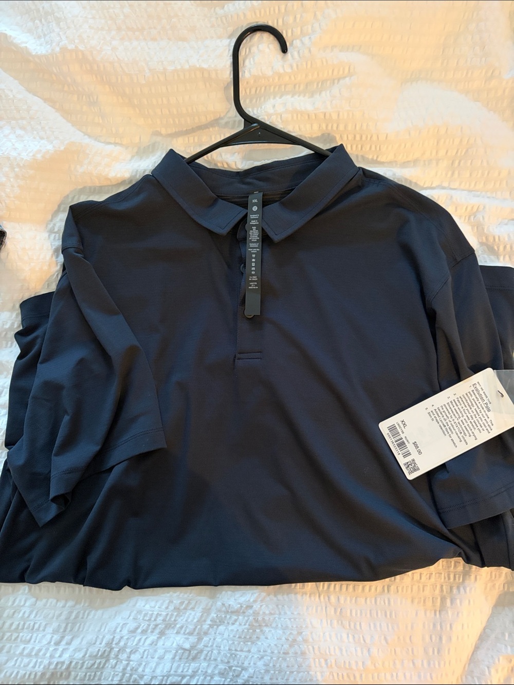 lululemon athletica Men's Navy Polo Shirt